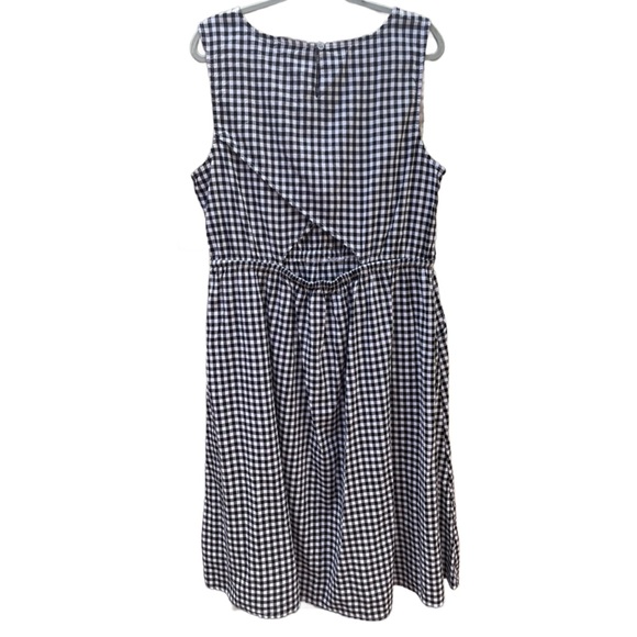 NWT Classic gingham cotton dress - Picture 3 of 7